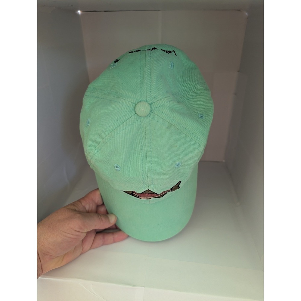 Julie + Joe Baseball Hat Toddler Boy Lake Winnipesaukee Fish Snapback Green 1-2T - Picture 12 of 13